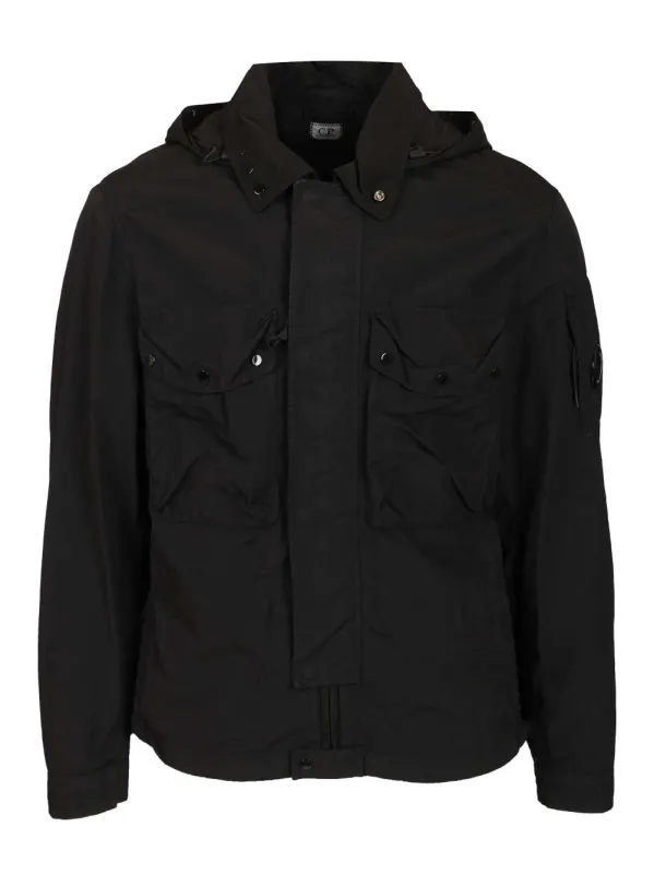 Overshirt Made Of Flatt Nylon Jackets Black sold by Wanan Luxury
