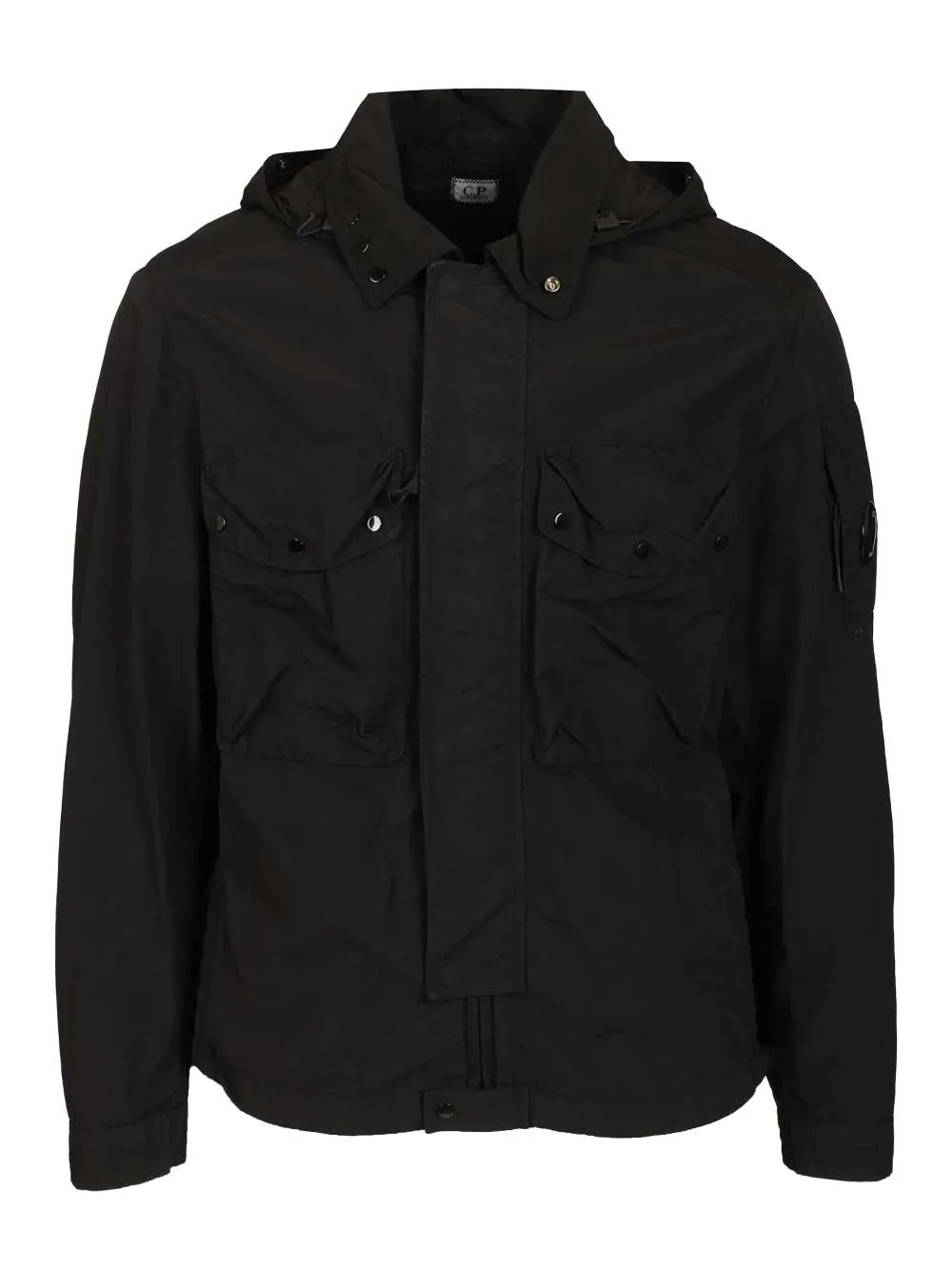 Overshirt Made Of Flatt Nylon Jackets Black sold by Wanan Luxury