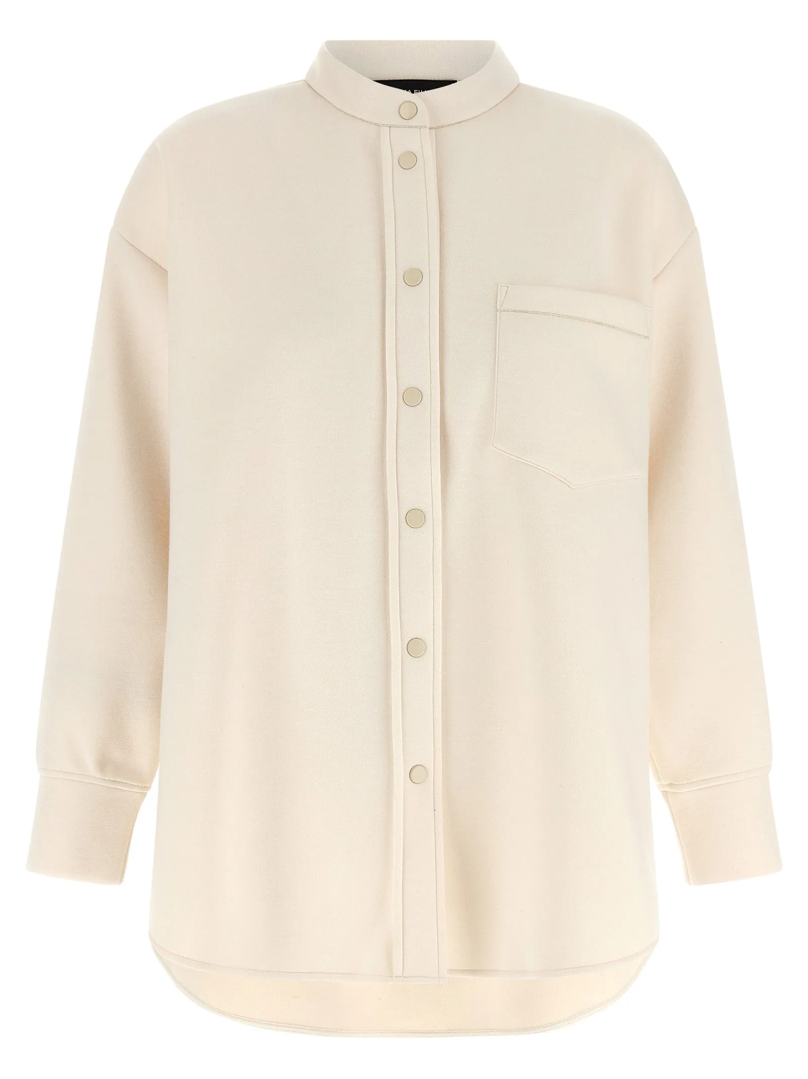 Scuba Cashmere Shirt Shirt And Blouse Beige sold by Wanan Luxury
