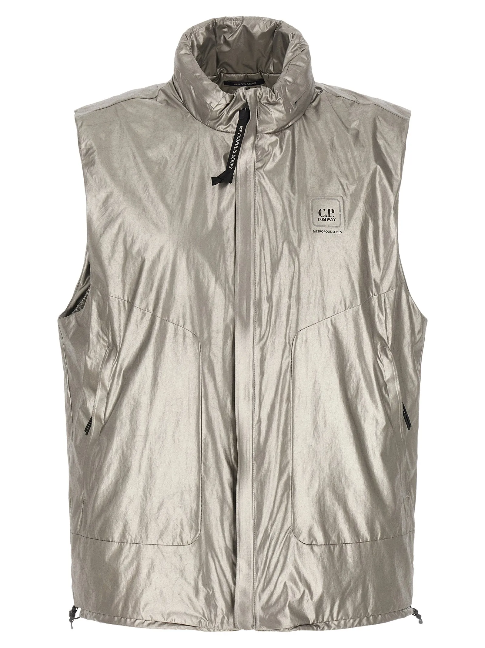 The Metropolis Series Gilet Silver sold by Wanan Luxury