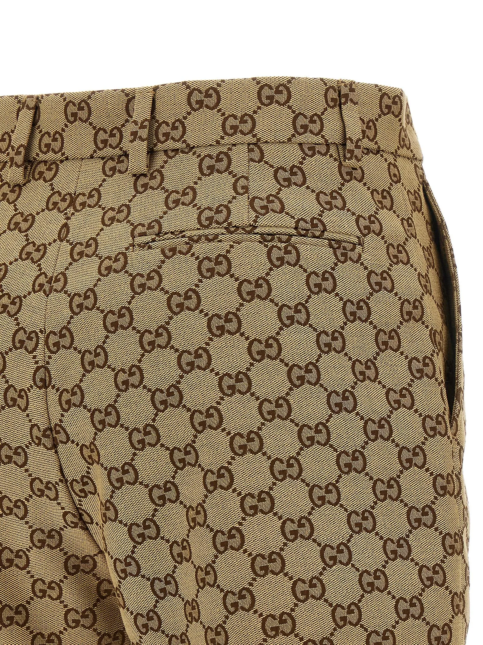 Original Gg Bermuda And Short Beige sold by Wanan Luxury product image thumbnail 4