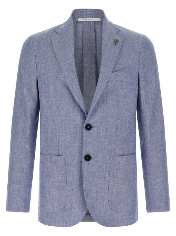 Brera Blazer Light Blue sold by Wanan Luxury