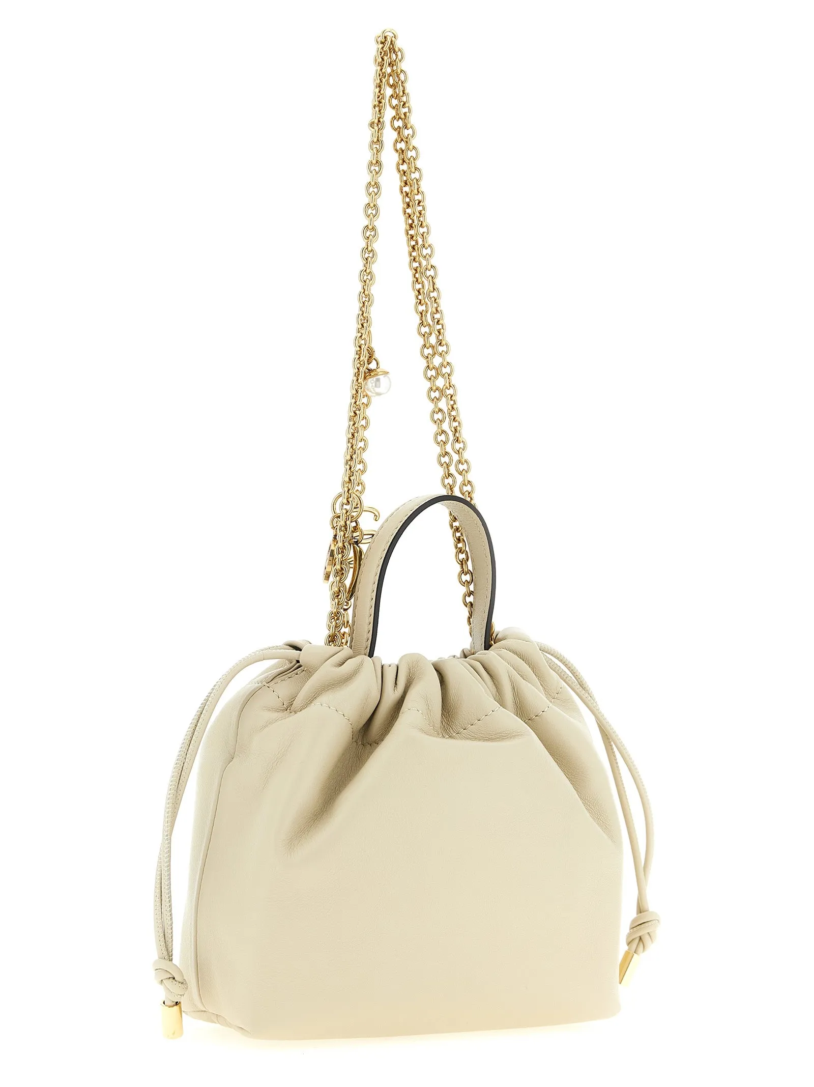 Chloé Icons Shoulder Bags Beige sold by Wanan Luxury product image thumbnail 2