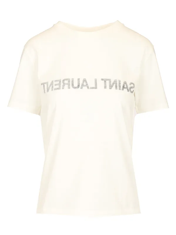 Cotton Jersey T-Shirt White sold by Wanan Luxury