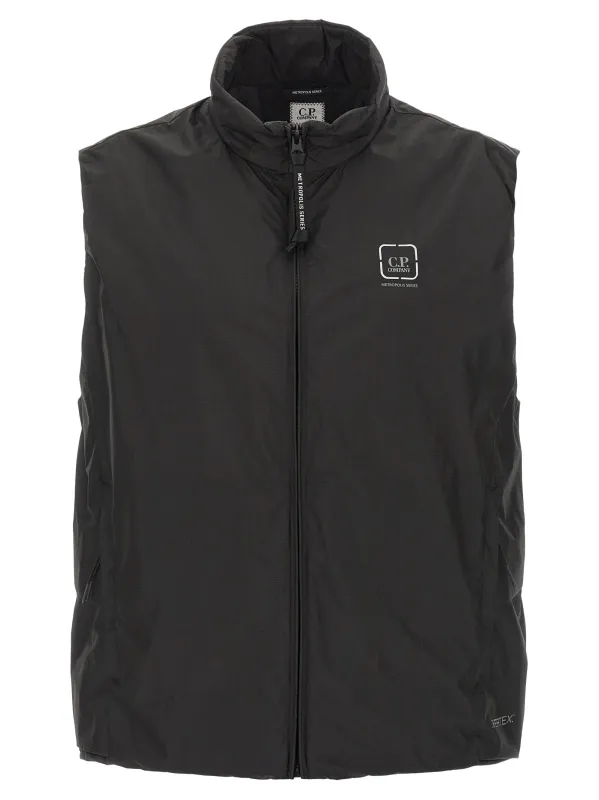 The Metropolis Series Gilet Black sold by Wanan Luxury