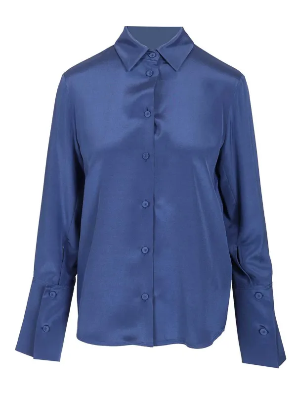 Oversized Shirt Voliera Shirts Blue sold by Wanan Luxury