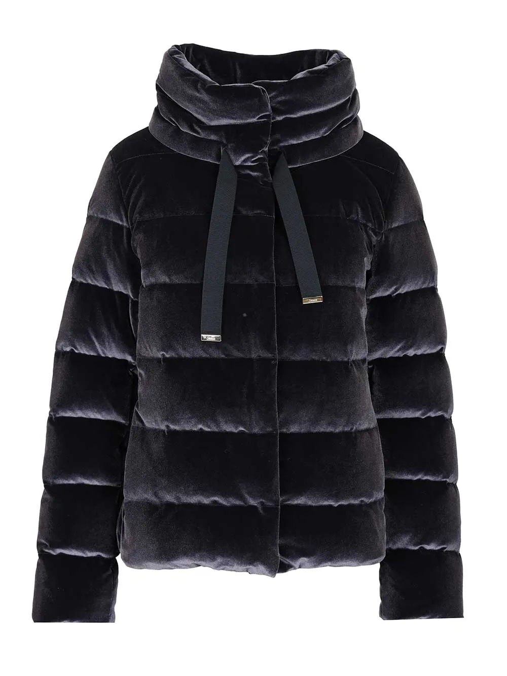 Smooth Velvet Down Jacket Coats Blue sold by Wanan Luxury