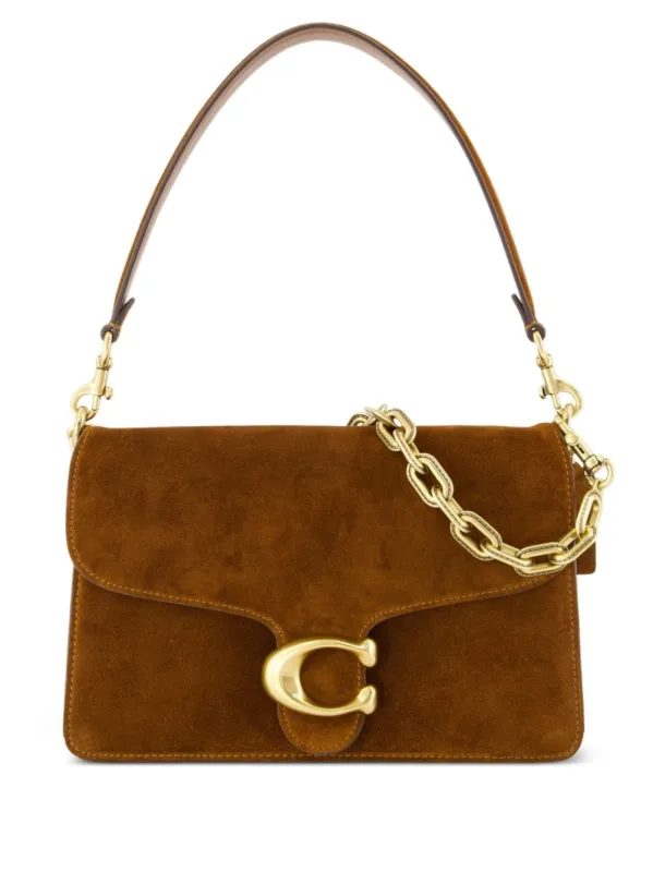 Tabby Chain Suede Leather Shoulder Bag sold by Wanan Luxury