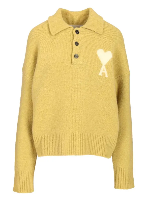 Ami De Coeur Knitwear Yellow sold by Wanan Luxury