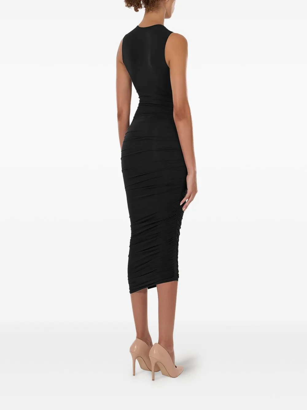 Sheer Drape Dress sold by Wanan Luxury product image thumbnail 3