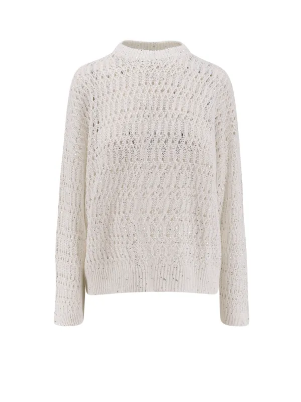 Linen Blend Sweater sold by Wanan Luxury