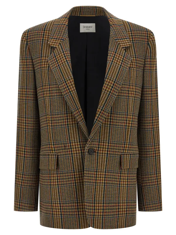 Prince Of Wales Blazer Blazers Multicolor sold by Wanan Luxury