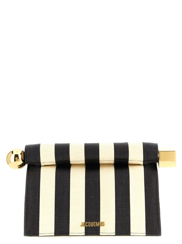 La Pochette Rond Carré Clutch Multicolor made by Jacquemus