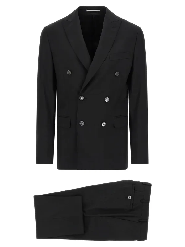 Wool Dress - Ceremony Line Suits Black made by Pal Zileri