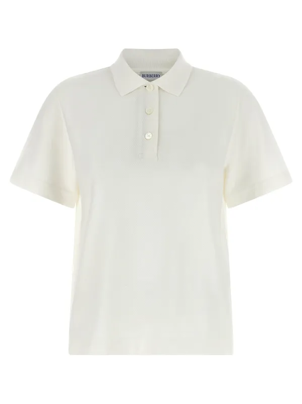 Priscilla Polo White made by Burberry
