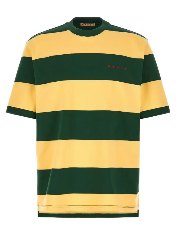 Maxi Striped T-Shirt Multicolor made by Marni