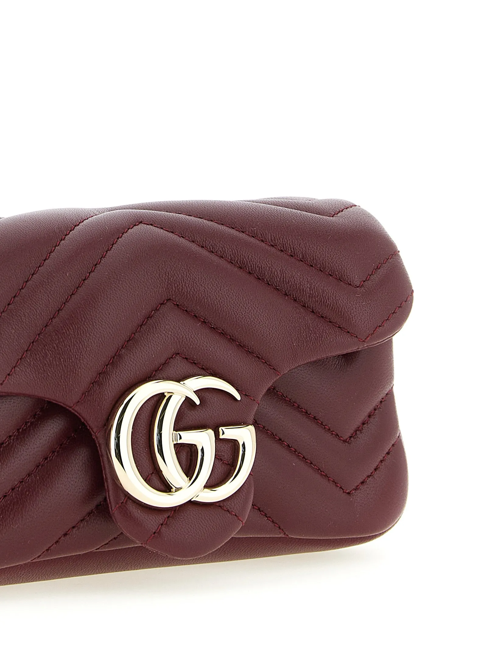 Gg Marmont Shoulder Bags Red sold by Wanan Luxury product image thumbnail 3