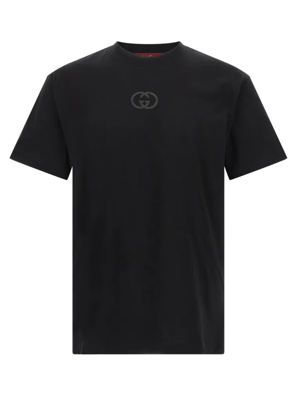 Incrocio Gg T-Shirt Black made by Gucci