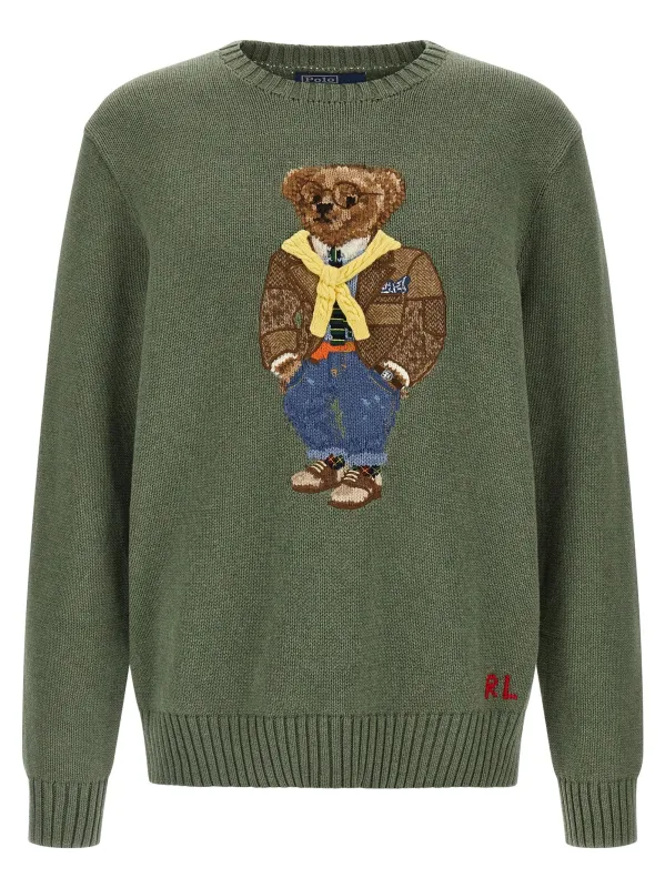 Polo Bear Sweaters And Cardigans Green made by Polo by Ralph Lauren