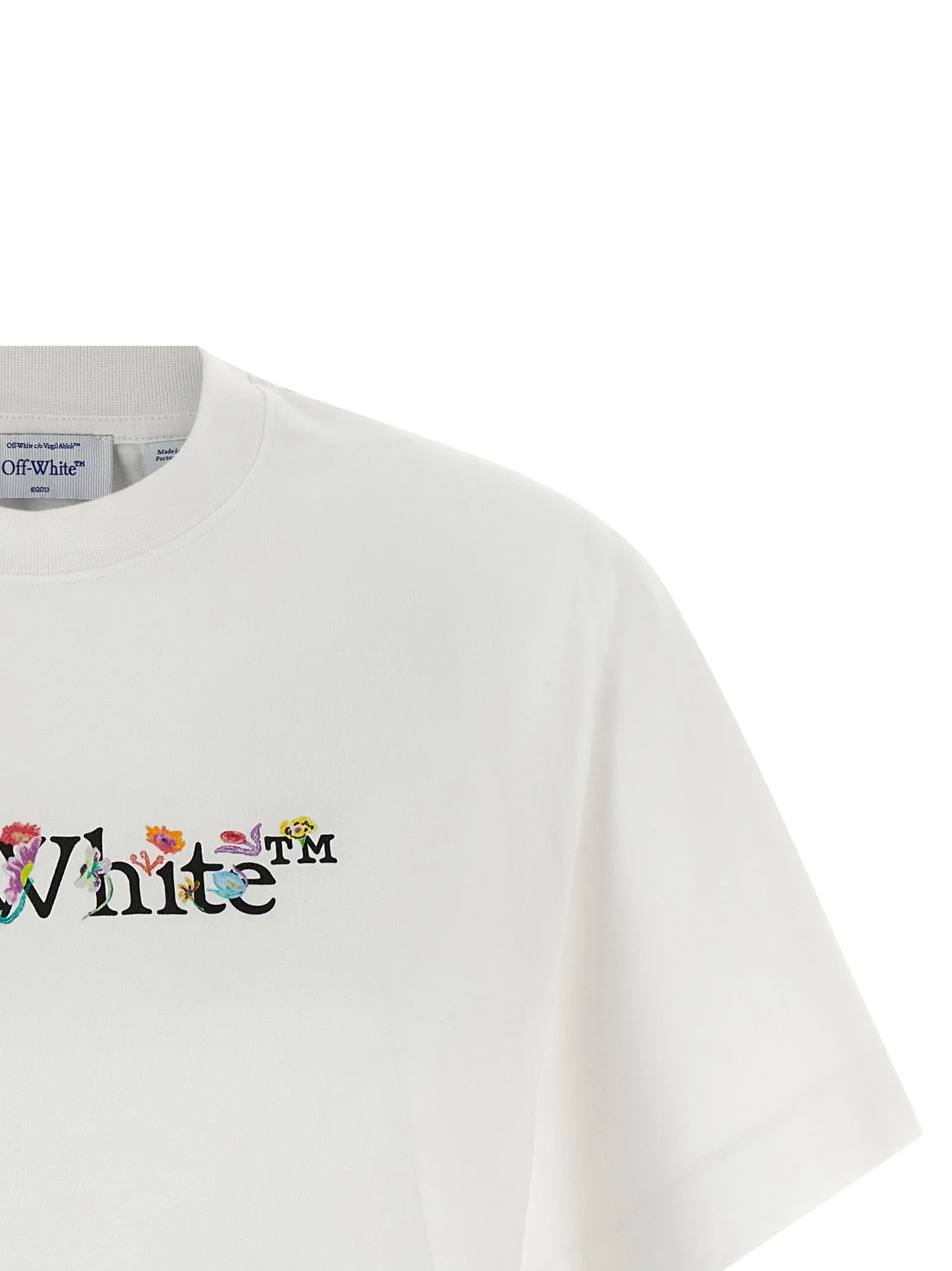 Bookish Glowing Flower T-Shirt White sold by Wanan Luxury product image thumbnail 3