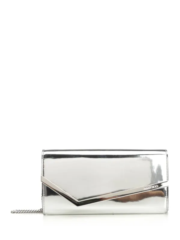 Emmie Sillver Clutch Clutches Silver made by Wanan Luxury