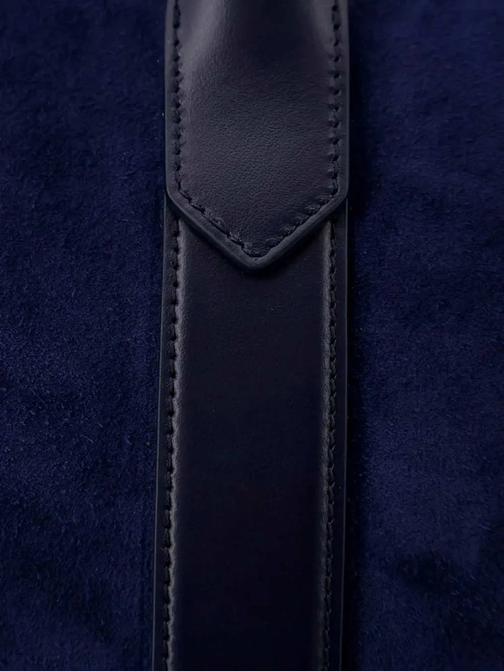 Suede Travel Bag With Engraved Logo On The Front sold by Wanan Luxury product image thumbnail 5