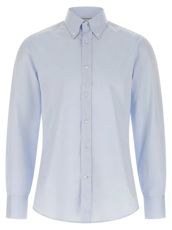 Button-Down Shirt Shirt And Blouse Light Blue sold by Wanan Luxury