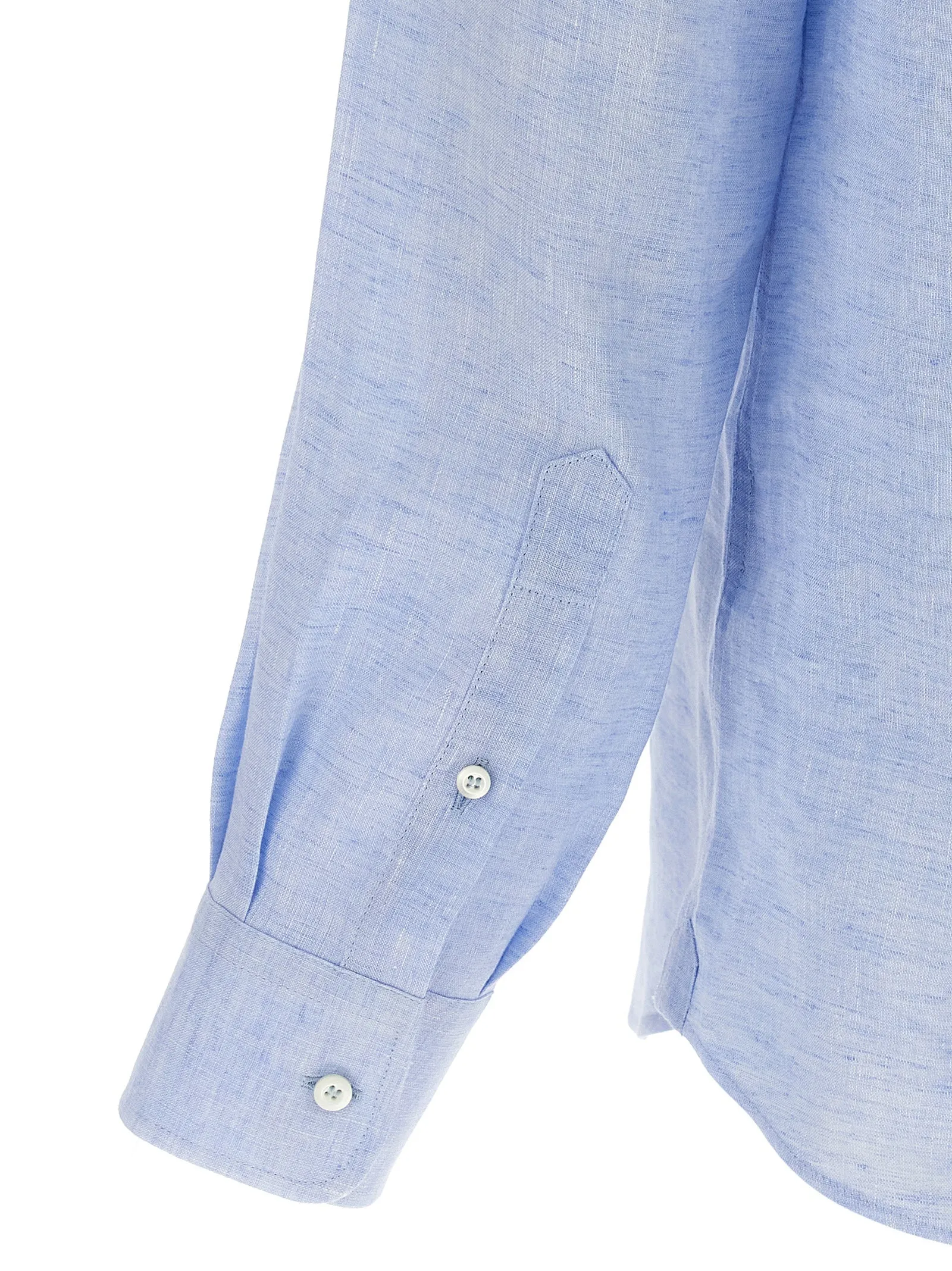 Linen Shirt Shirt And Blouse Light Blue sold by Wanan Luxury product image thumbnail 4