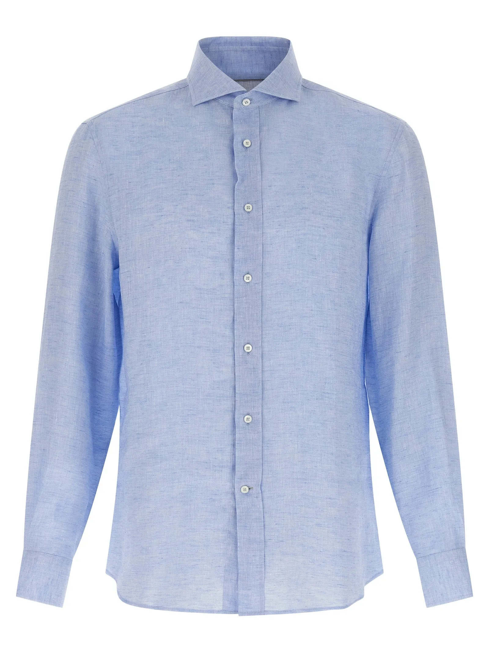 Linen Shirt Shirt And Blouse Light Blue sold by Wanan Luxury