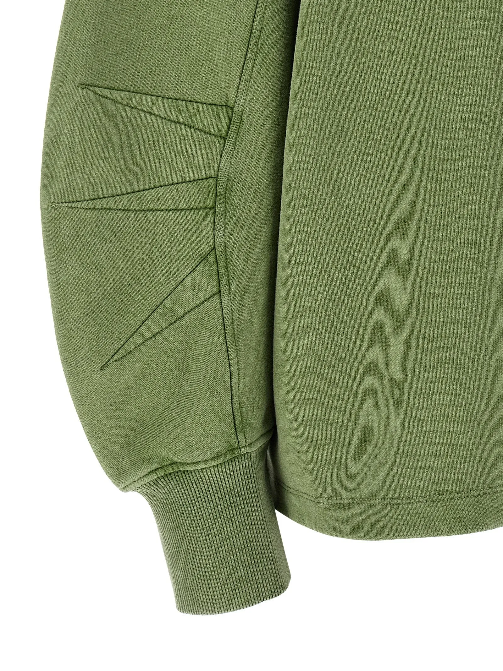 Shaped Slit Sweatshirt Green sold by Wanan Luxury product image thumbnail 4