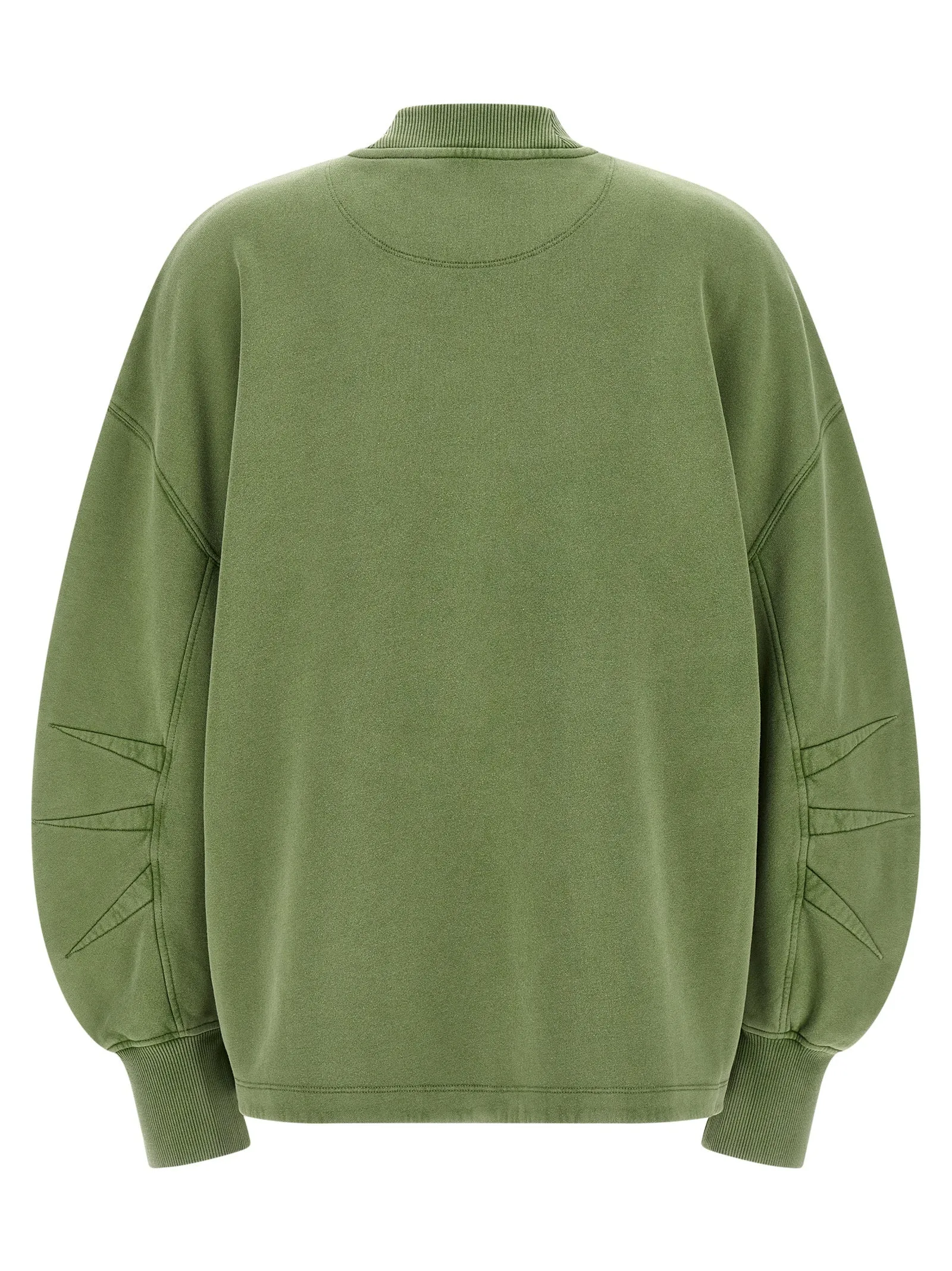 Shaped Slit Sweatshirt Green sold by Wanan Luxury product image thumbnail 2