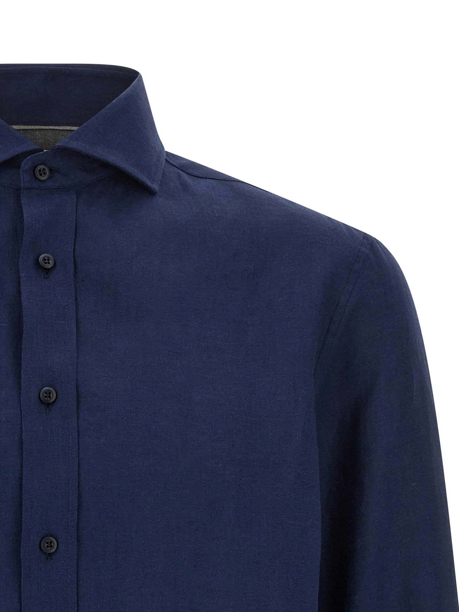 Linen Shirt Shirt And Blouse Blue sold by Wanan Luxury product image thumbnail 3