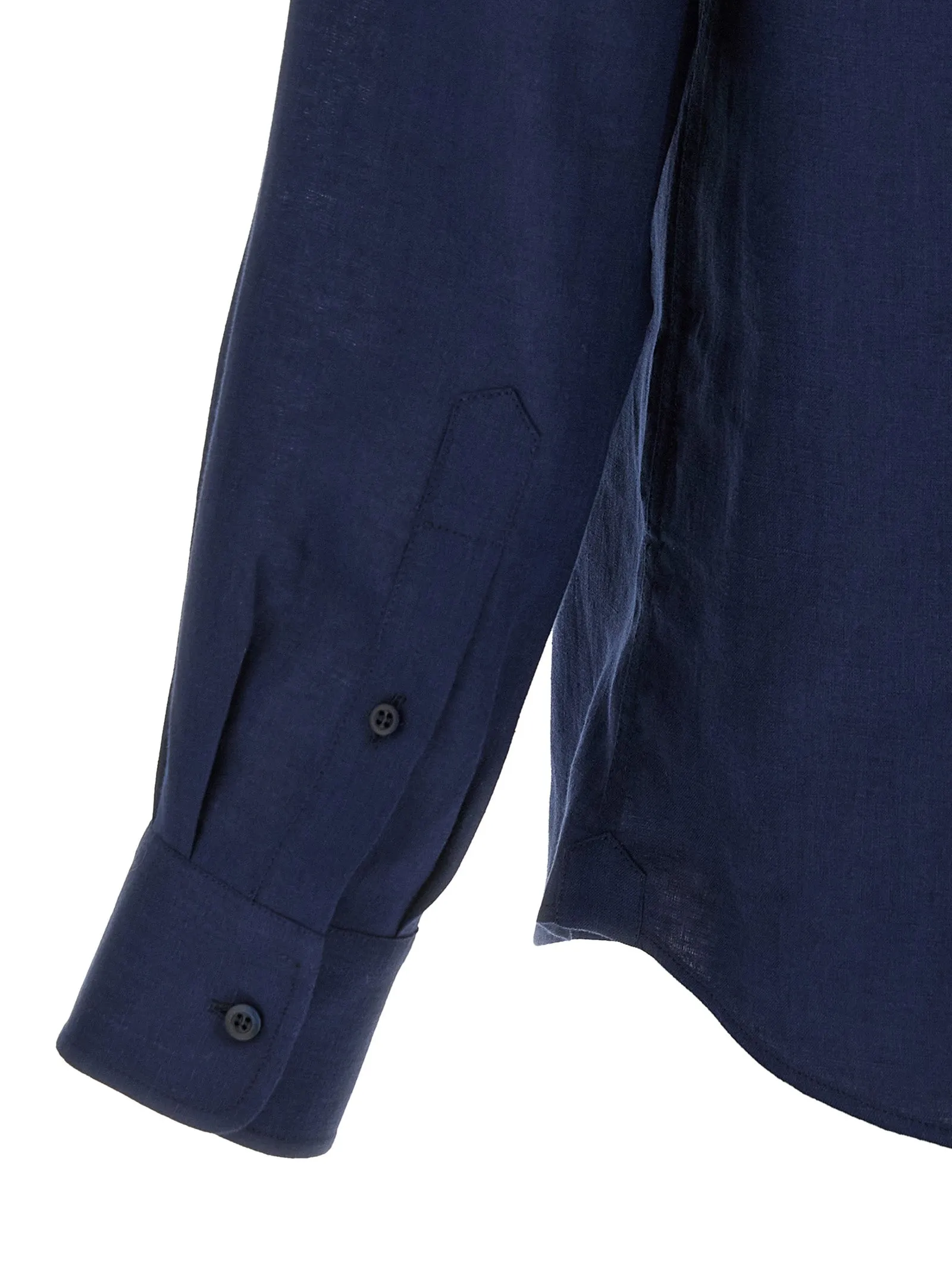 Linen Shirt Shirt And Blouse Blue sold by Wanan Luxury product image thumbnail 4