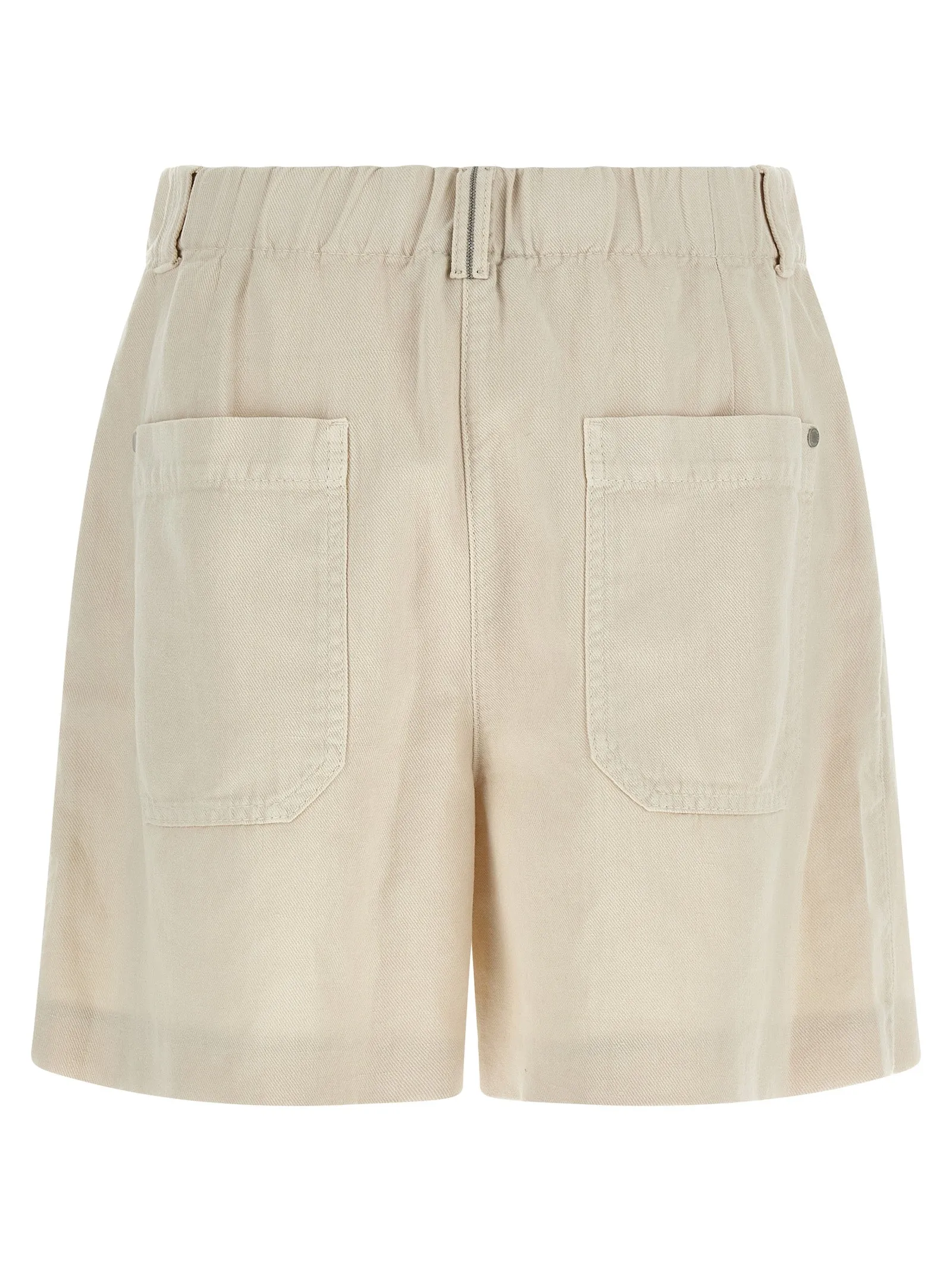 Baggy Bermuda And Short Beige sold by Wanan Luxury product image thumbnail 2