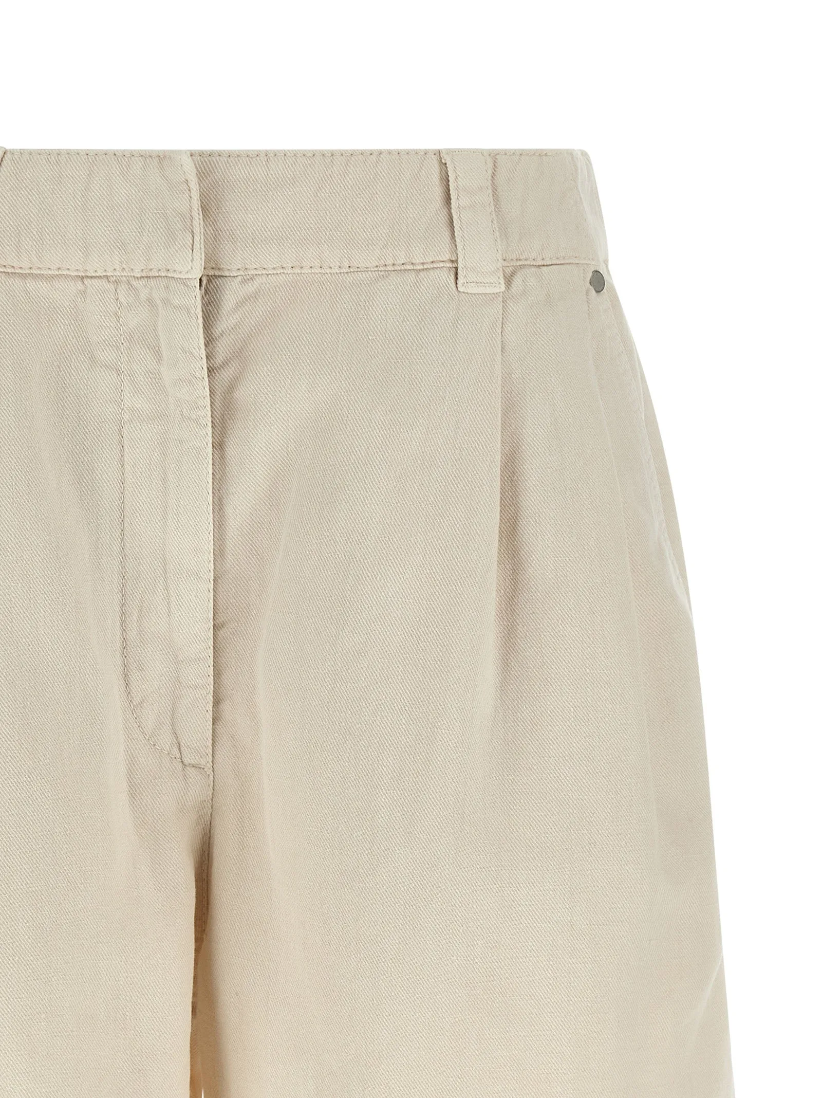 Baggy Bermuda And Short Beige sold by Wanan Luxury product image thumbnail 3