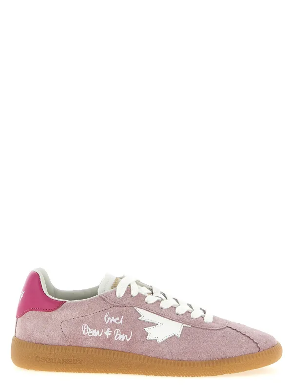 Rebels Sneakers Pink made by DSQUARED2
