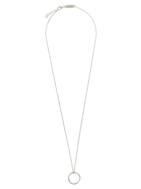 Ring Necklace Jewelry Silver made by Maison Margiela