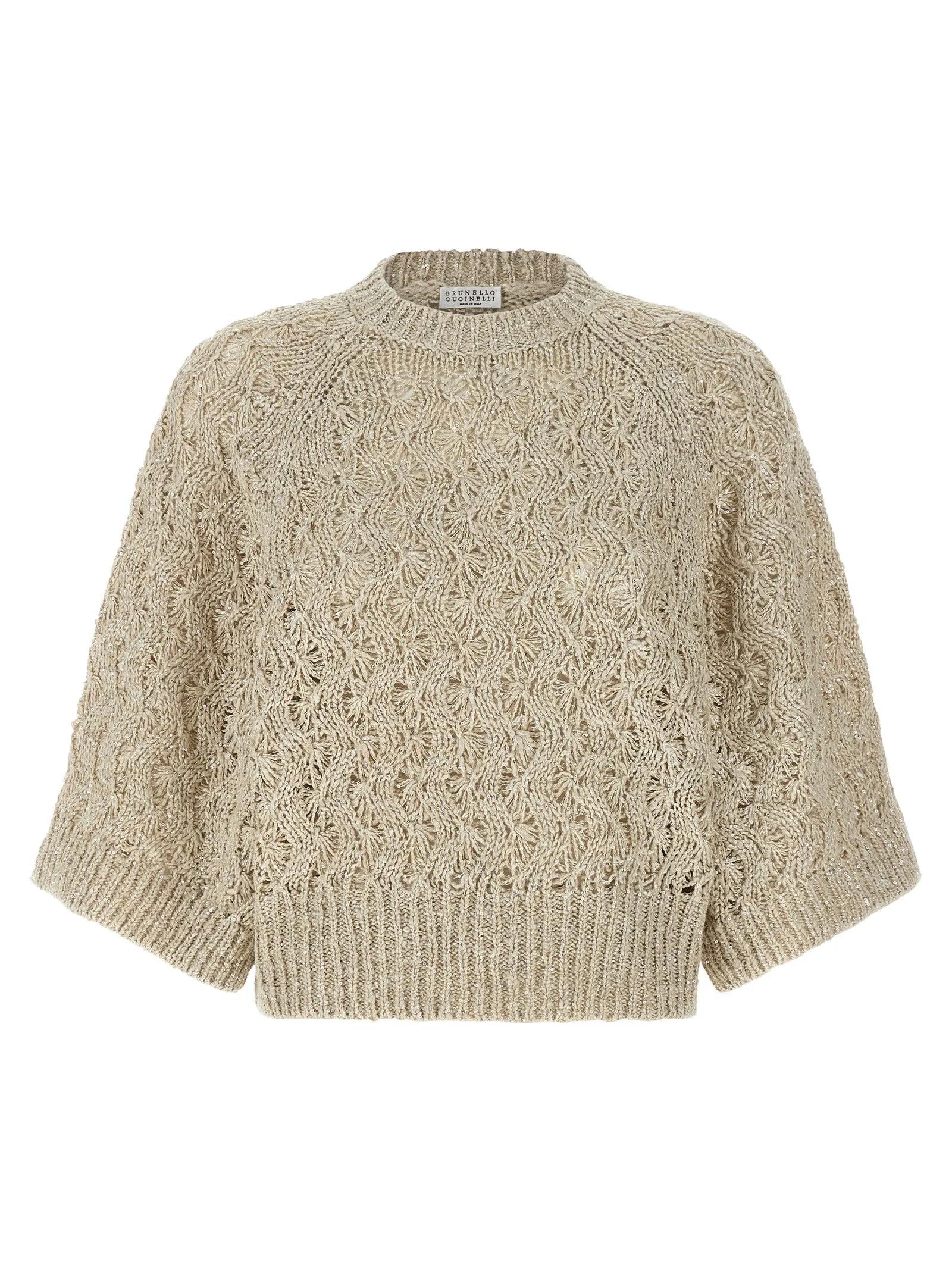 Dazzling Sweaters And Cardigans Beige sold by Wanan Luxury