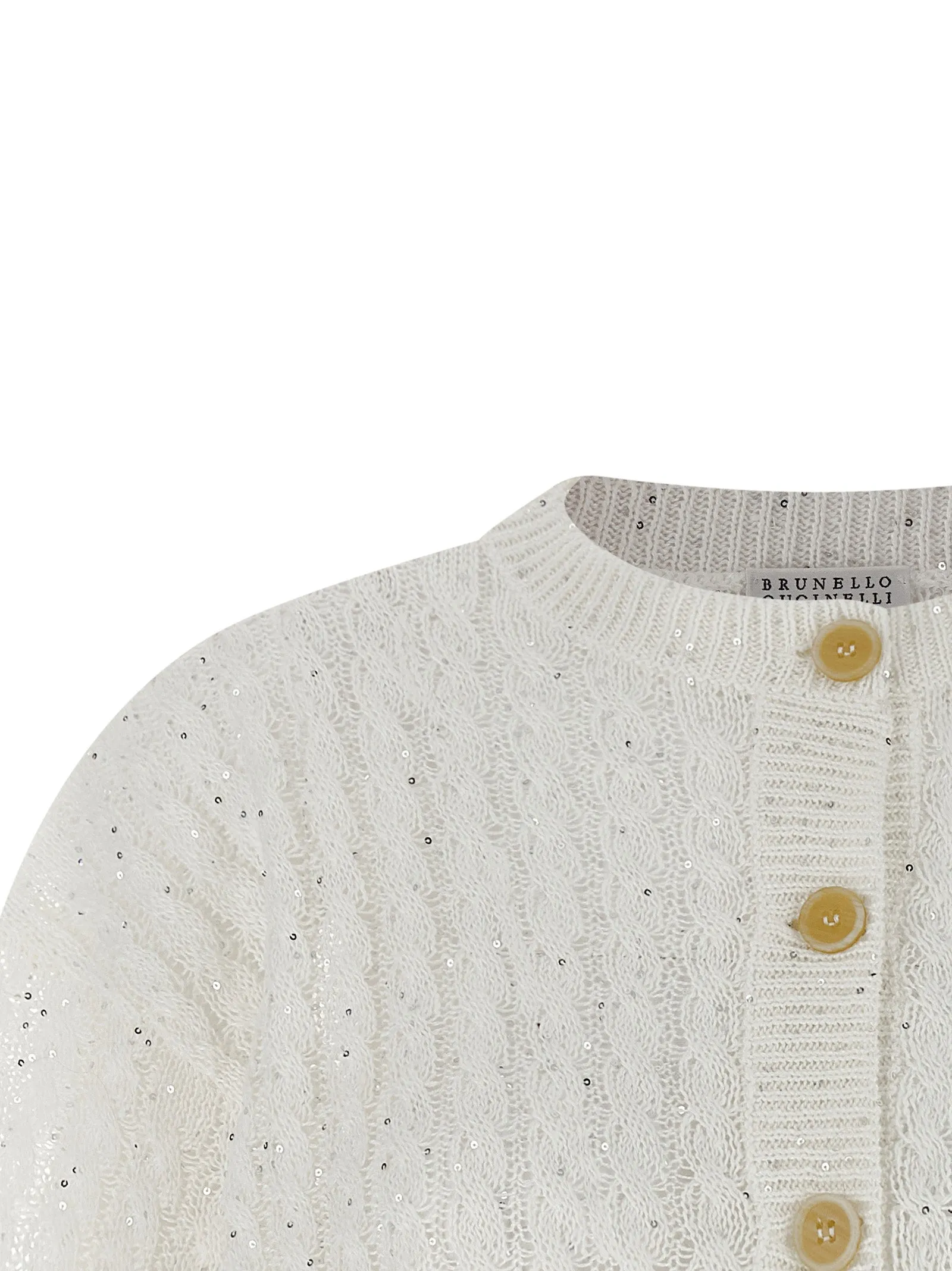 Dazzling Cable Sweaters And Cardigans White sold by Wanan Luxury product image thumbnail 3
