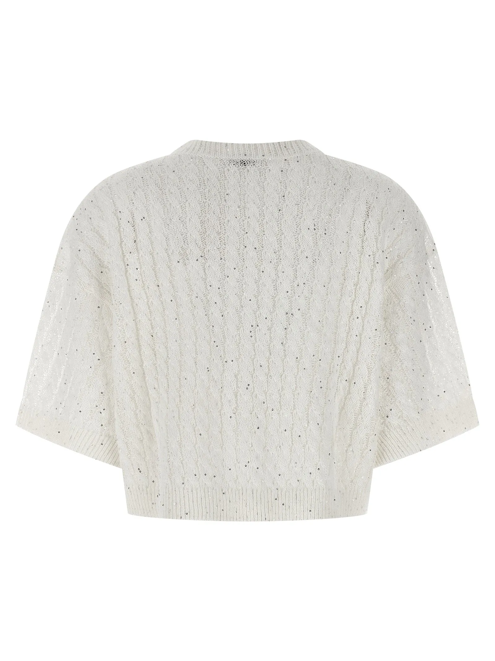 Dazzling Cable Sweaters And Cardigans White sold by Wanan Luxury product image thumbnail 2