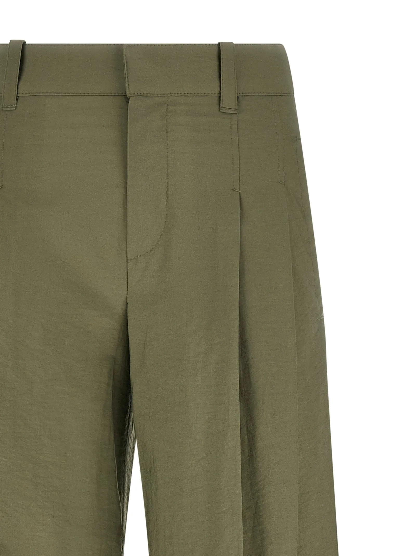 Double Pinch Pants Green sold by Wanan Luxury product image thumbnail 3