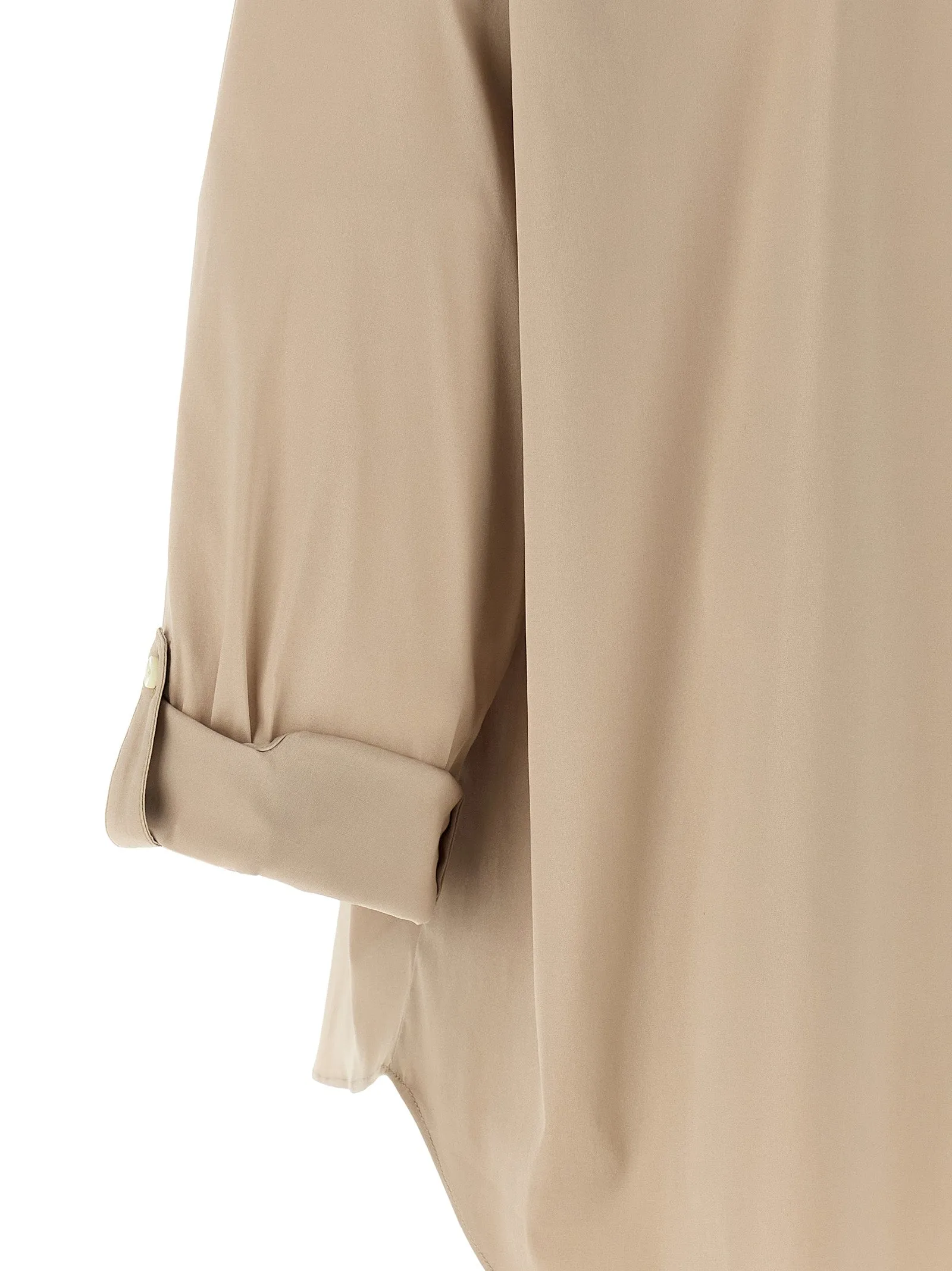 Shiny Trim Shirt And Blouse Beige sold by Wanan Luxury product image thumbnail 4