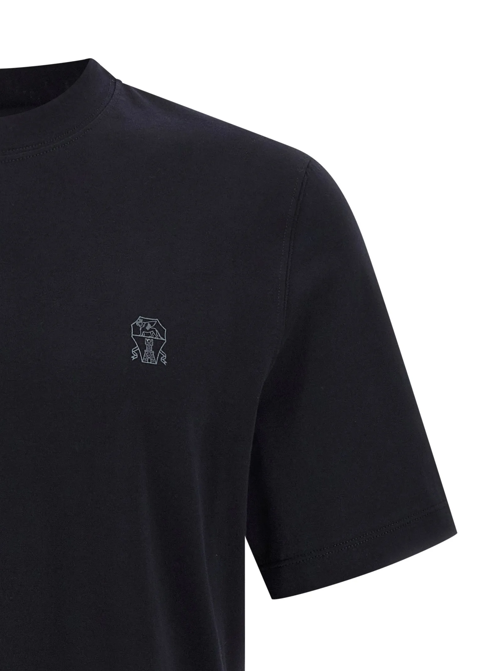 Logo Print T-Shirt Blue sold by Wanan Luxury product image thumbnail 3