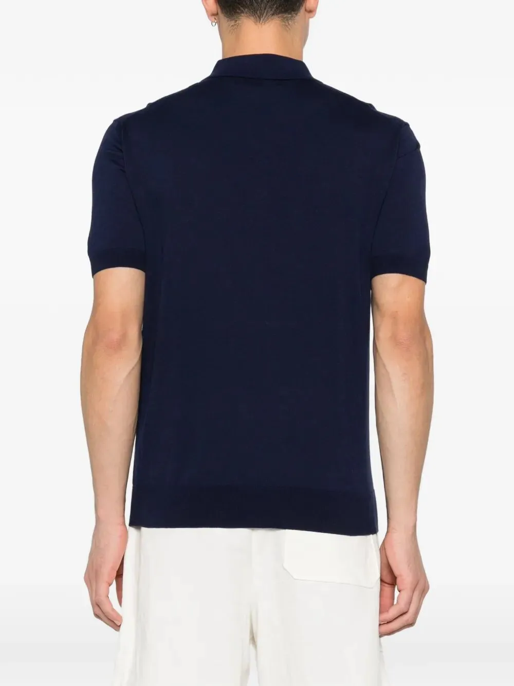 Knitted Cotton Polo Shirt sold by Wanan Luxury product image thumbnail 3
