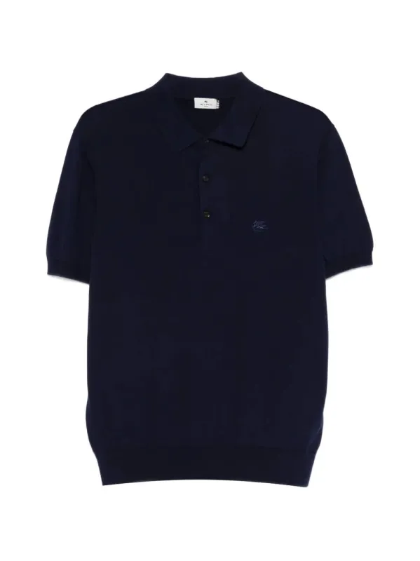 Knitted Cotton Polo Shirt made by Wanan Luxury