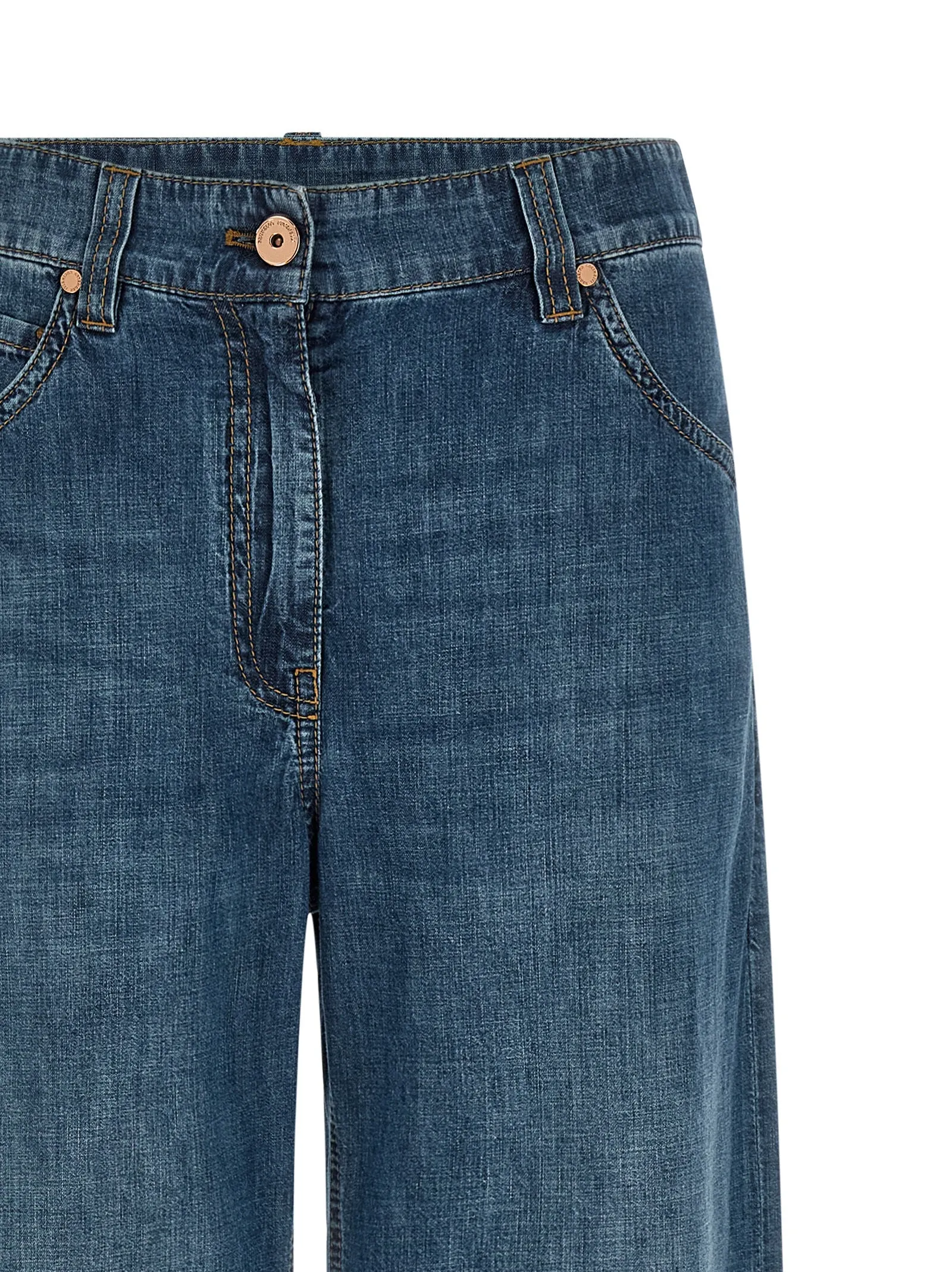 Wide Leg Jeans Blue sold by Wanan Luxury product image thumbnail 3