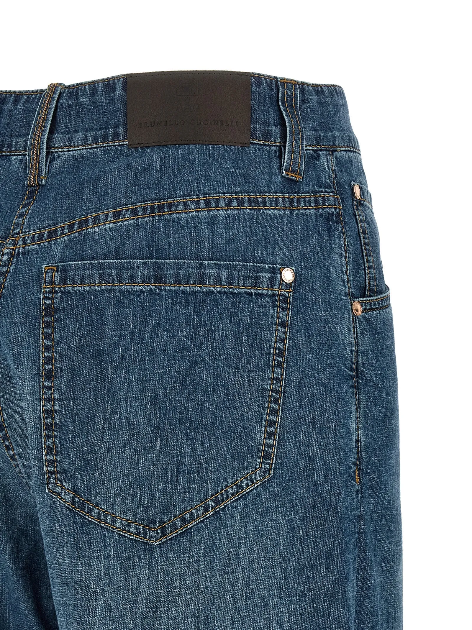 Wide Leg Jeans Blue sold by Wanan Luxury product image thumbnail 4