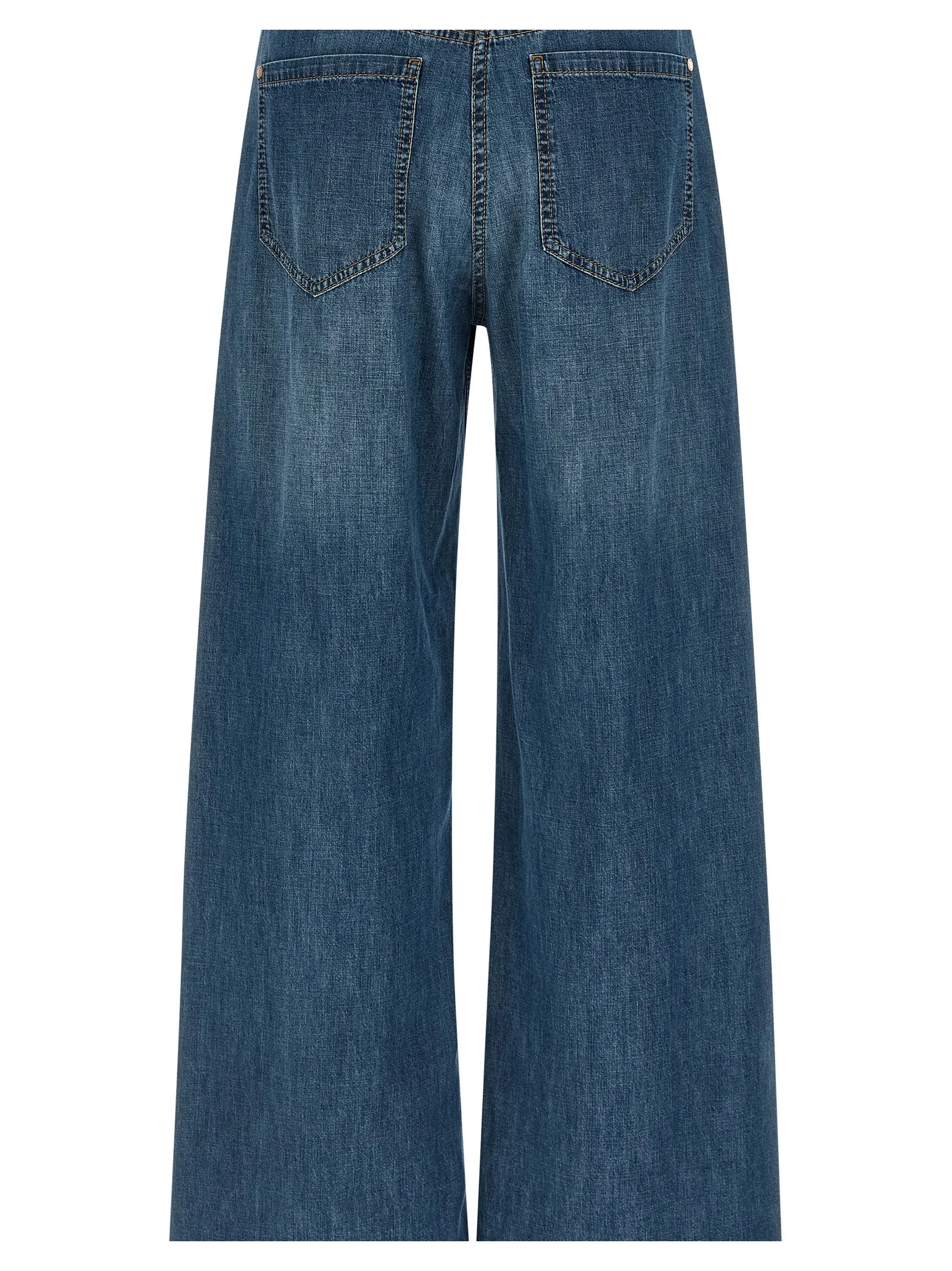 Wide Leg Jeans Blue sold by Wanan Luxury product image thumbnail 2