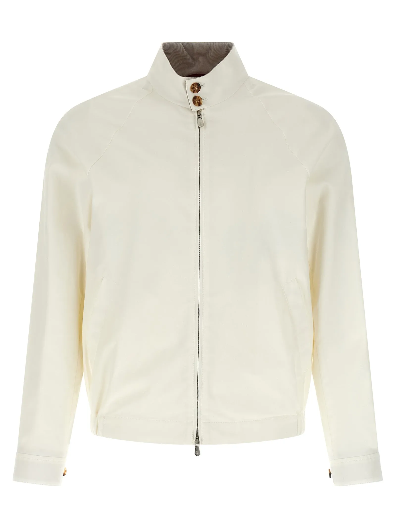 Techno Cotton Jacket Puffer Jackets White sold by Wanan Luxury