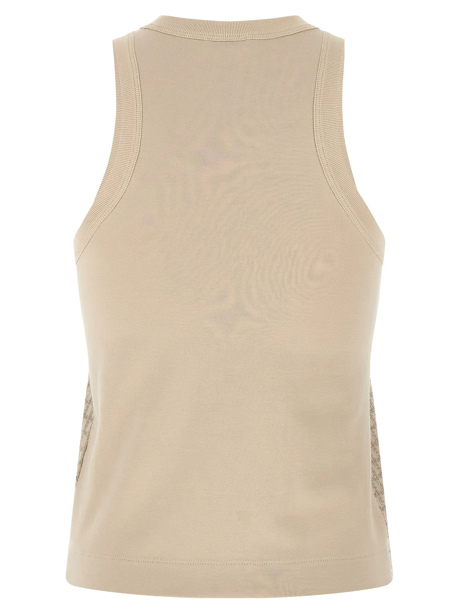 Dazzling Check Embroidery Tops Beige sold by Wanan Luxury product image thumbnail 2